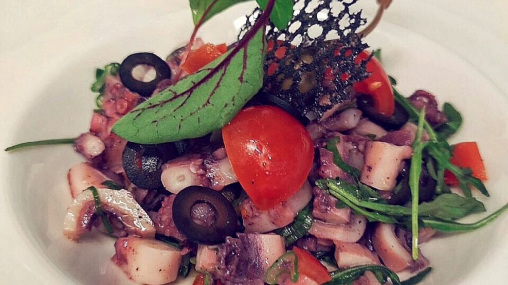 Taste of the Adriatic Blog - popular Octopus Salad, Dalmatian-style